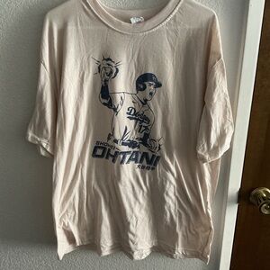 Shohei Ohtani LA Dodgers T Shirt  XL Men’s Street Fighter II Edition Toyo Tires